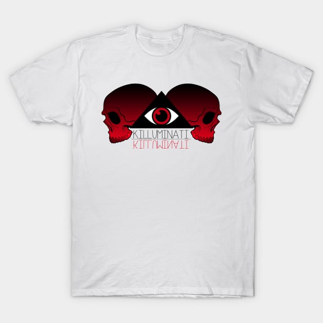 Killuminati Skulls T-Shirt by EsotericExposal